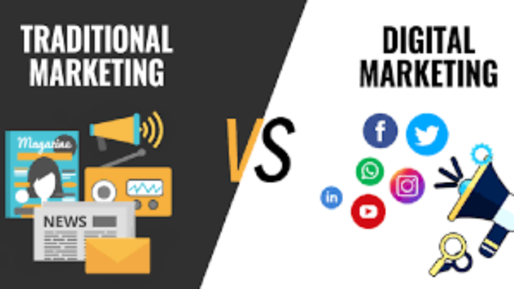 Traditional Marketing vs Digital Marketing